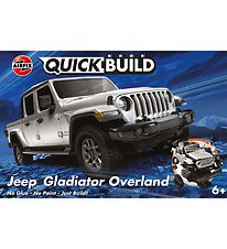 Airfix Sæt - QUICKBUILD - Jeep Gladiator Overland J6039 - 44 Del