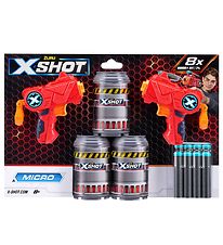 X-SHOT Skumgeværer - 2-pak - Excel - Double Micro