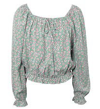 Hound Bluse - Flower - Grn