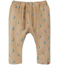 Lil' Atelier Sweatpants - NbmSalon - White Pepper m. Print