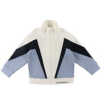 Emporio Armani Cardigan - Offwhite/Bl