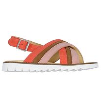 Angulus Sandal - Fersken/Cognac/Koral