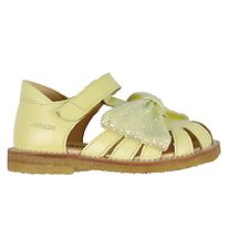 Angulus Sandal - Lysegul m. Glitter m. Sljfe