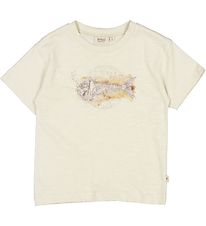 Wheat T-shirt - Fishskeleton - Chalk