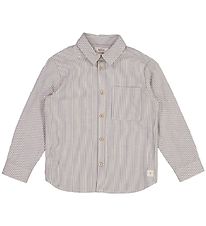 Wheat Skjorte - Lasse - Classic Blue Stripe