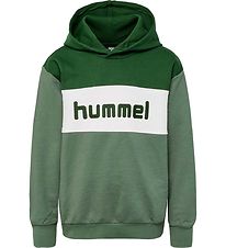 Hummel Hættetrøje - hmlMorten - Pineneedle