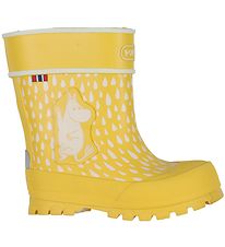 Viking Gummistvler - Alv - Yellow/White