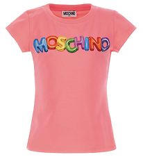 Moschino - T-shirt - Pink m. Print