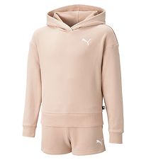 Puma Sweatst - Sweatshorts/Httetrje - Loungewear - Rose Dust