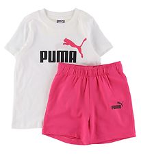 Puma Sæt - Minicats - Hvid/Pink