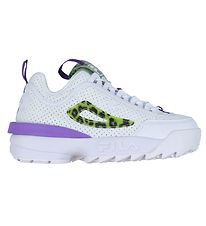 Fila Sneakers - Disruptur T - White-Electric Purple