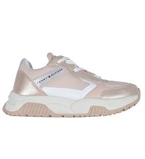 Tommy Hilfiger Sneakers - Low Cut Lace-Up - Rose Gold/Pink