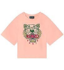 Kenzo T-shirt - Rosa m. Tiger