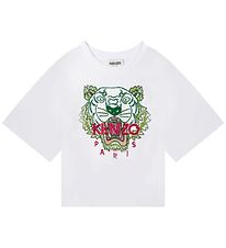 Kenzo T-shirt - Hvid m. Tiger