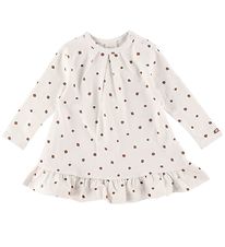 Smallstuff Kjole - Jordbr - White/Rosehip