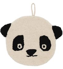 OYOY Vgtppe - 25x32 cm - Panda - White/Black