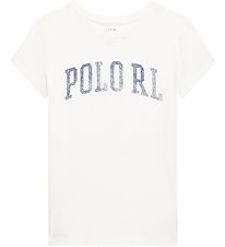 Polo Ralph Lauren T-shirt - Watch Hill - Hvid m. Navy