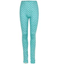 Rosemunde Leggings - Aqua Fated Paisley Print