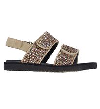 Angulus Sandal - Sand m. Glitter