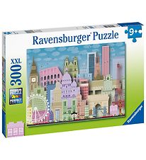 Ravensburger Puslespil - 300 Brikker - Map Of Europe