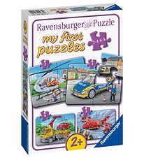 Ravensburger Puslespil - My First - 4 Forskellige - My Emergency