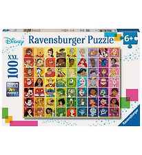 Ravensburger Puslespil - 100 Brikker - Disney Multi Character