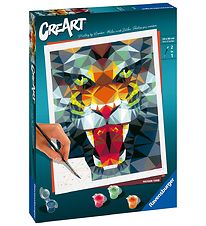 Ravensburger CreArt - Malest - Polygon Tiger