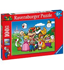 Ravensburger Puslespil - 100 Brikker - Super Mario Fun