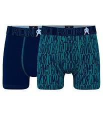 Ronaldo Boxershorts - 2-Pak - Blå