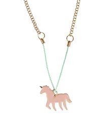 Mer Meri Halskæde - Enamel Unicorn Necklace