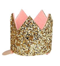 Meri Meri Udklædning - Hårspænde - Mini Gold Crown Hair Clip