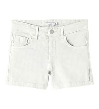 Name It Shorts - Noos - NkfRose - Bright White