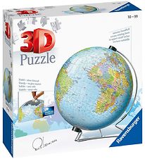 Ravensburger 3D Puslespil - 550 Brikker - World Globe