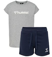 Hummel Træningssæt - hmlNova - Grå