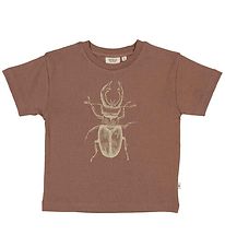 Wheat T-Shirt - Beetle - Vintage Rose