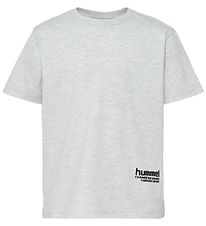 Hummel T-shirt - hmlPure - Ultra Light Grey Melange