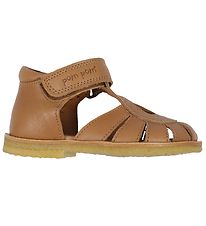 Pom Pom Sandaler - Rub Sole - Camel