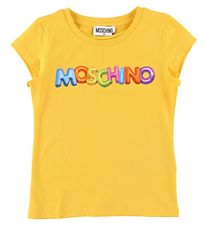 Moschino T-shirt - Gul m. Print