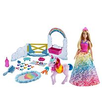 Barbie Dukkesæt - Rainbow Potty Unicorn