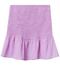 LMTD Nederdel - NlfEckali - Lilac Chiffon/Checks