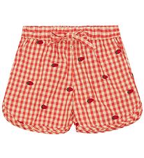 Flss Shorts - Molly - Berry Gingham