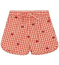 Flss Shorts - Molly - Berry Gingham