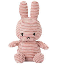 Bon Ton Toys Bamse - 23 cm - Miffy Sitting - Corduroy Pink