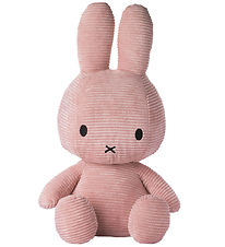Bon Ton Toys Bamse - 50 cm - Miffy Sitting - Corduroy Pink