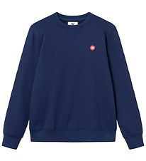 Wood Wood Sweatshirt - Tye - Navy