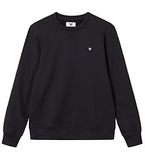 Wood Wood Sweatshirt - Tye - Sort