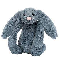 Jellycat Bamse - 18 cm - Bashful Dusky Blue Bunny