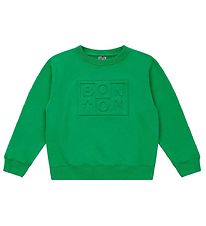 Bonton Sweatshirt - Logo - Vert Chemise