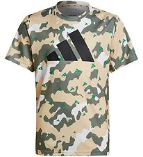 adidas Performance T-shirt - U TR-ES AOP - Camouflage