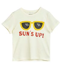 Mini Rodini T-shirt - Sun's up - Offwhite